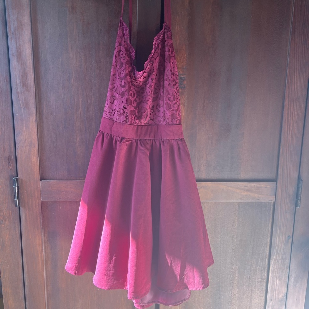 Burgundy XL, Tobi brand new mini dress.